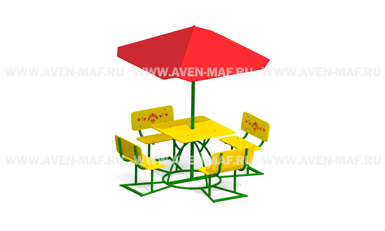 Детские столики и зонтики11556