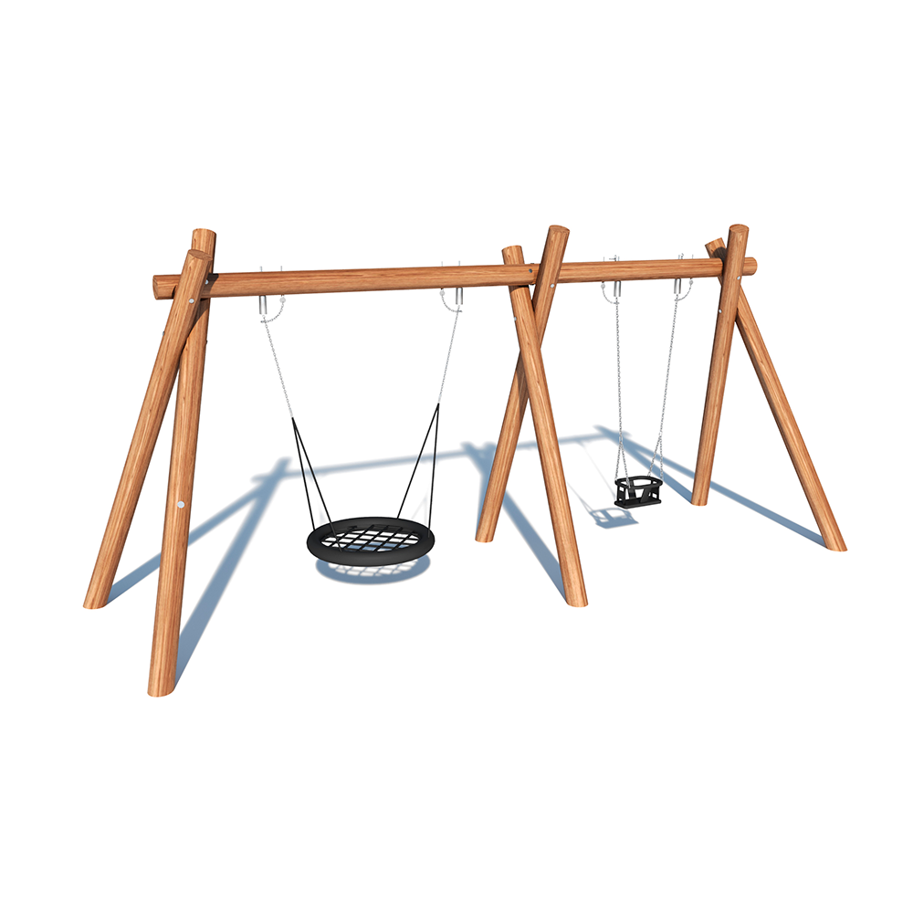Игровое оборудование Качели из натуральной древесины38409